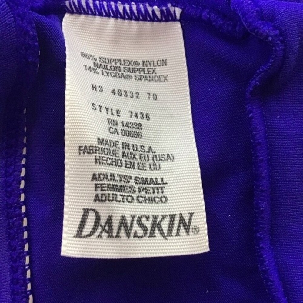 Danskin Crop Top and Biker Shorts Workout Set Size S - Picture 3 of 3